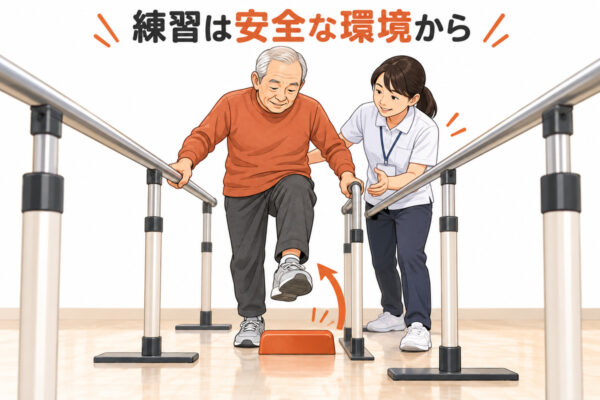 練習は安全な環境から(理解を助けるイメージ)