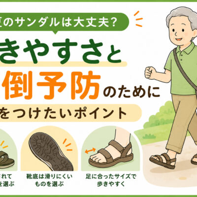 サンダルの選び方