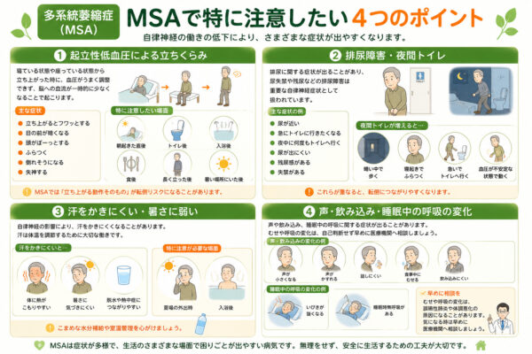 MSAで注意したいポイント