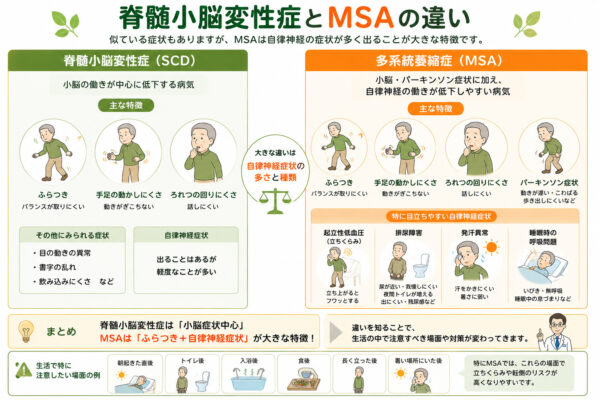 SCDとMSAの違い