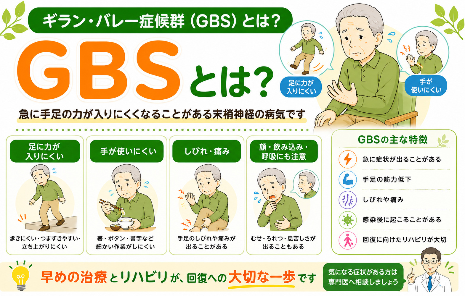 ギラン バレー 症候群 症状