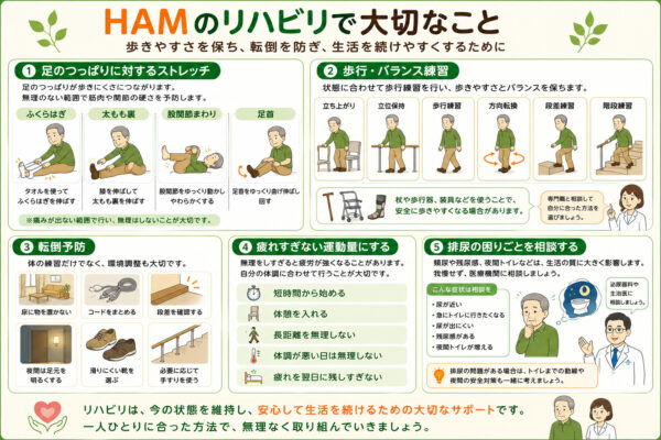 リハビリで大切なこと