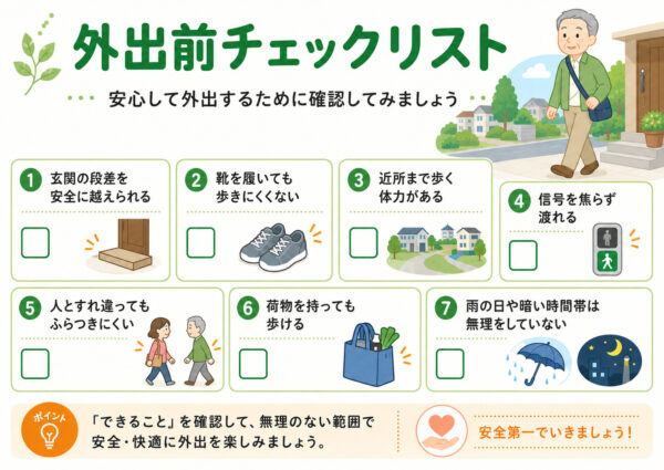 外出チェックリスト