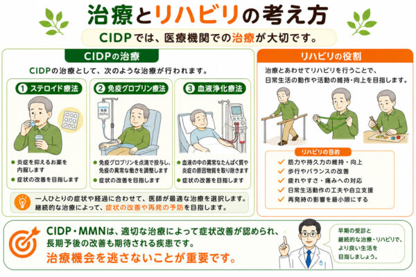 治療とリハビリの考え方